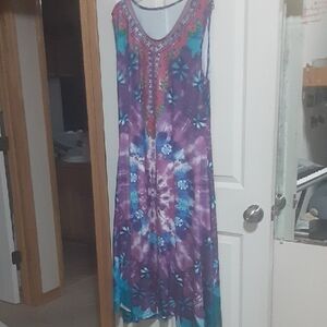 Temu Tie Die Dress
